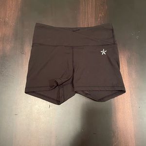 Rebel Athletic Black Out Compression Shorts